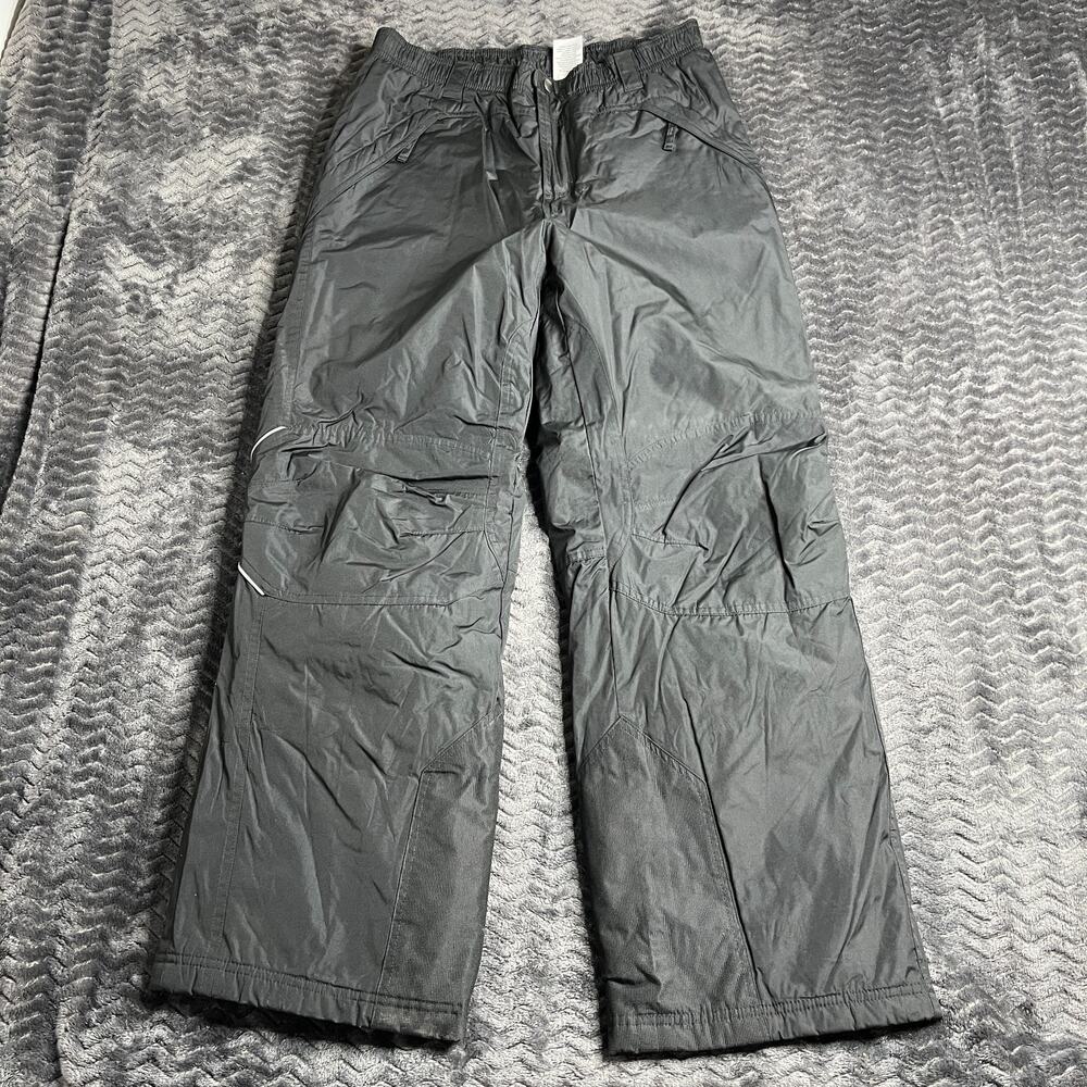 Faded Glory Kids Insulated Elastic Back Front Zip Snow Pants Size 2XL